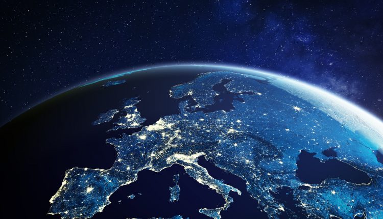 Europe as seen from space
