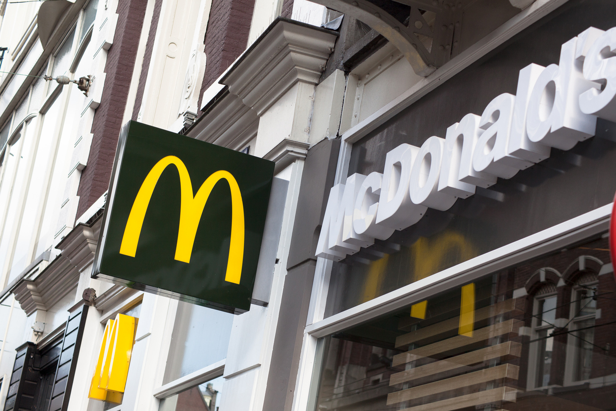 McDonald's branch in Amsterdam, The Netherlands