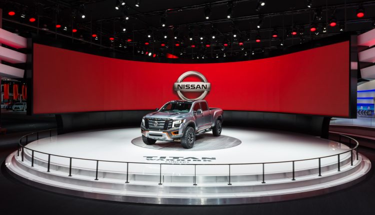 Nissan Titan Warrior Concept truck at the North American International Auto Show (NAIAS)