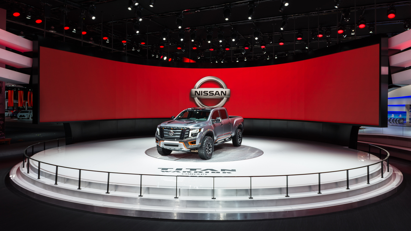 Nissan Titan Warrior Concept truck at the North American International Auto Show (NAIAS)