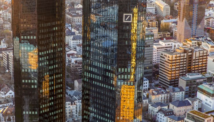 Deutsche Bank Towers I and II in Frankfurt