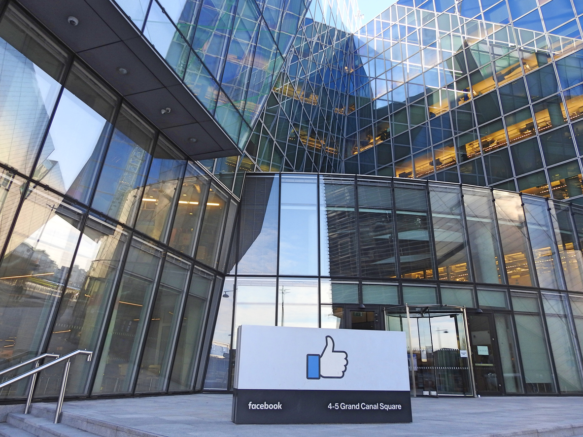 Facebook headquarters in Dublin's Docklands
