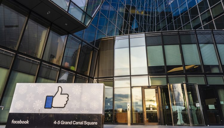 Facebook headquarters in Grand Canal Square, Dublin