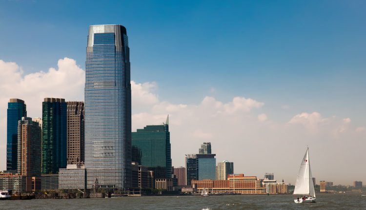 Goldman Sachs tower in Jersey City, New Jersey