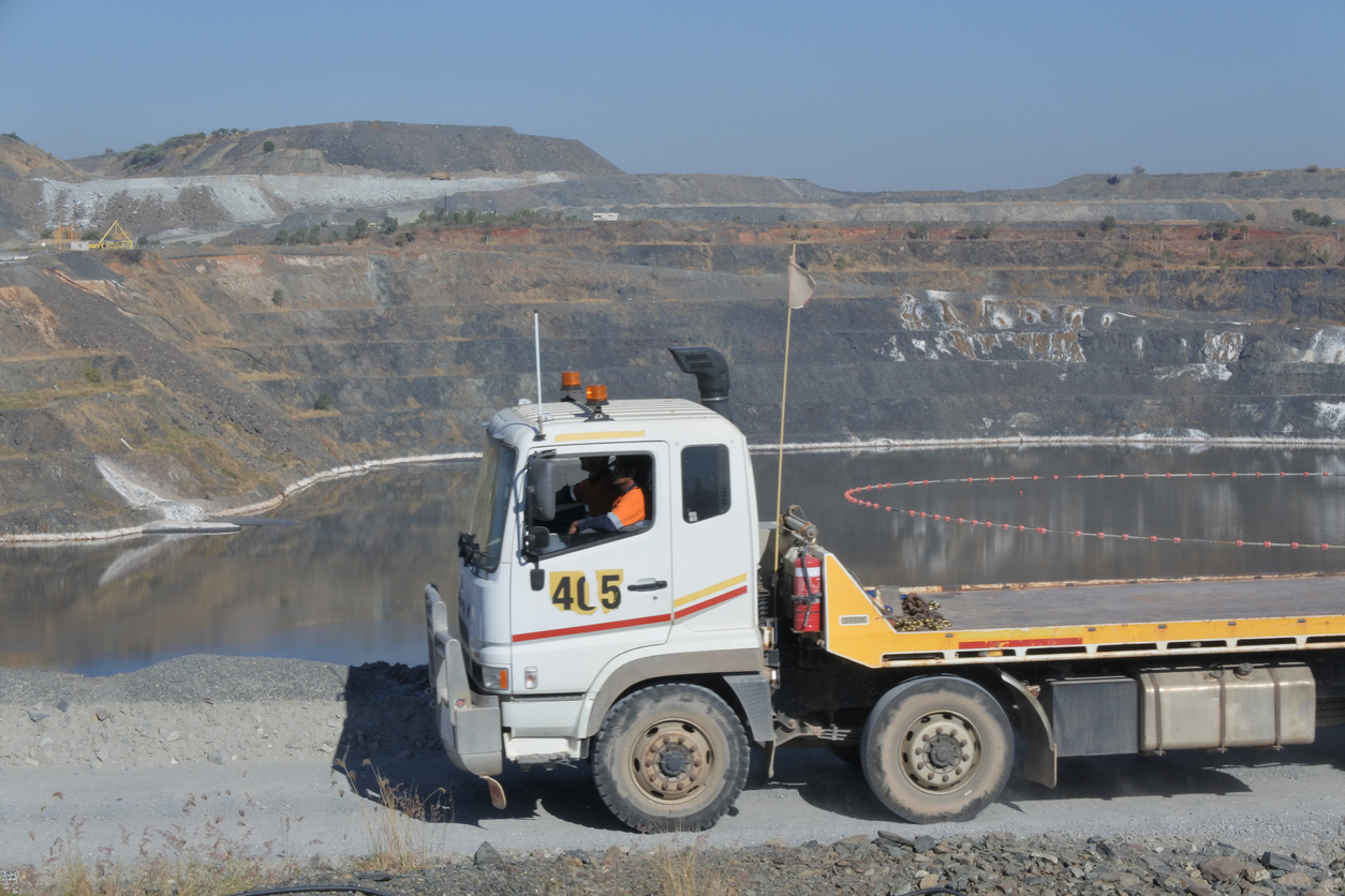 Rio Tinto mining operation in the Northern Territory of Australia