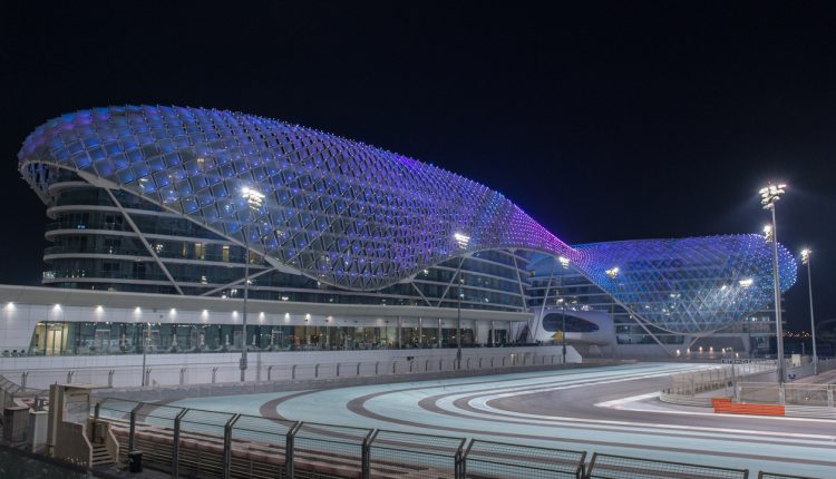 Yas Viceroy hotel beside Yas Marina Circuit