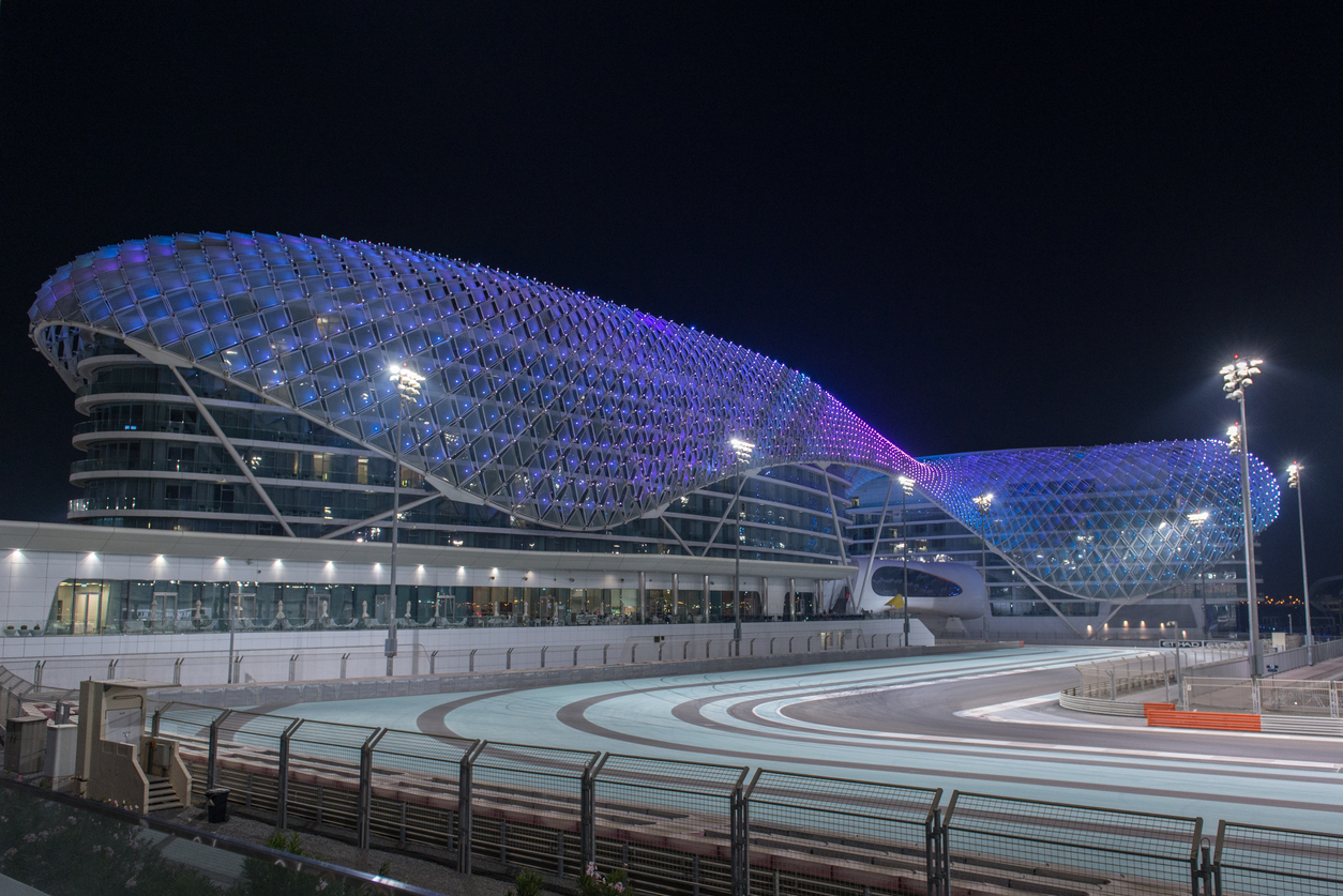 Yas Viceroy hotel beside Yas Marina Circuit