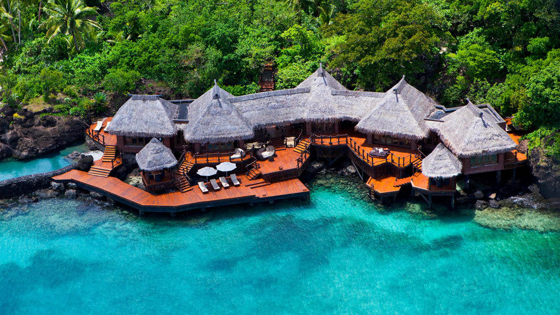Laucala Private Island Resort, Fiji.