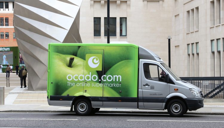 Ocado delivery van in London
