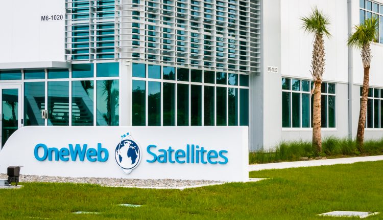 OneWeb Satellites production facility in Cape Canaveral, Florida