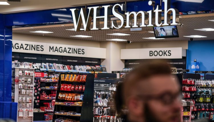 WHSmith shop at London Luton airport