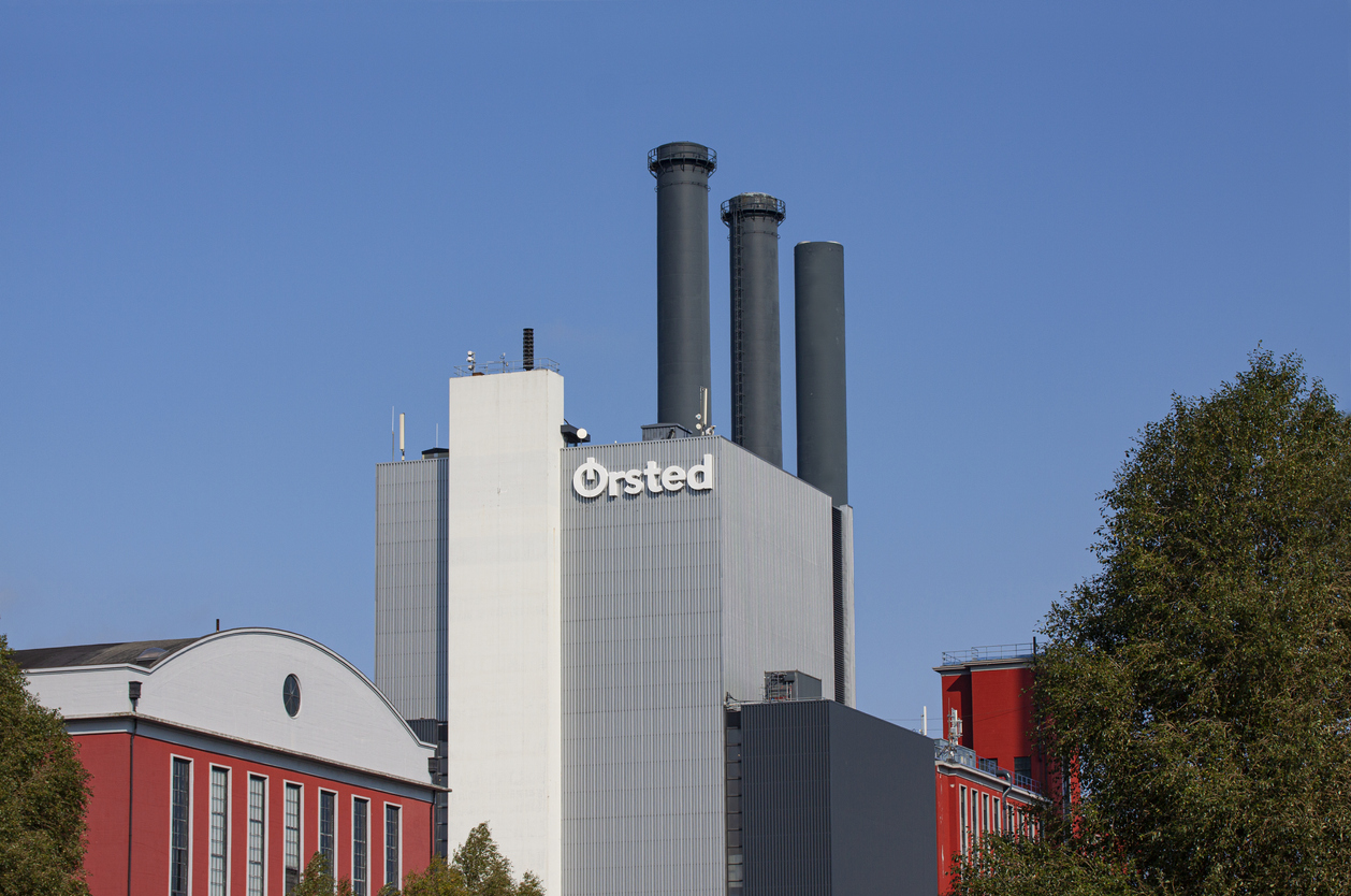 Ørsted energy plant in Copenhagen, Denmark