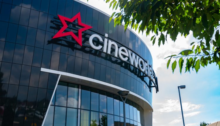Cineworld cinema in South Ruislip, London