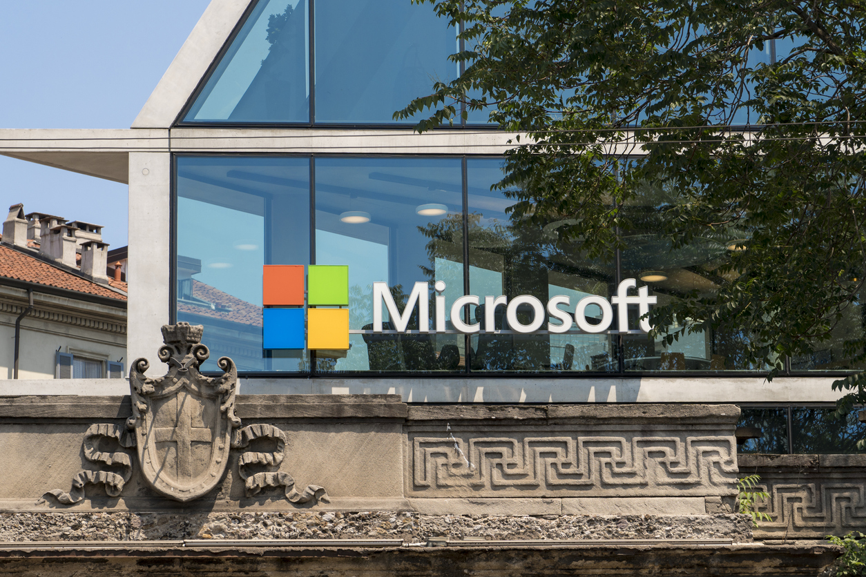 Microsoft's Italian headquarters in Milan