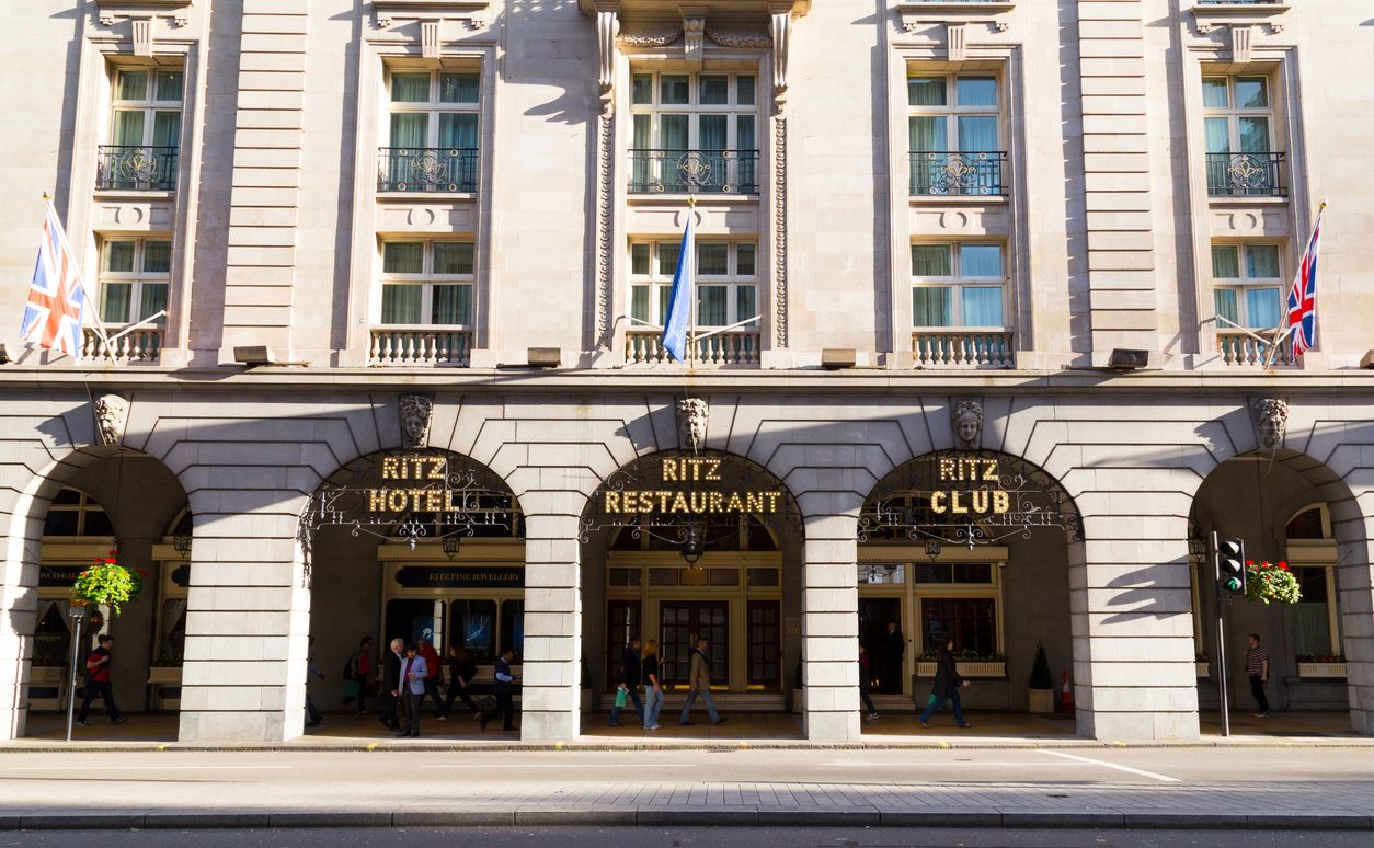 The Ritz Hotel in London