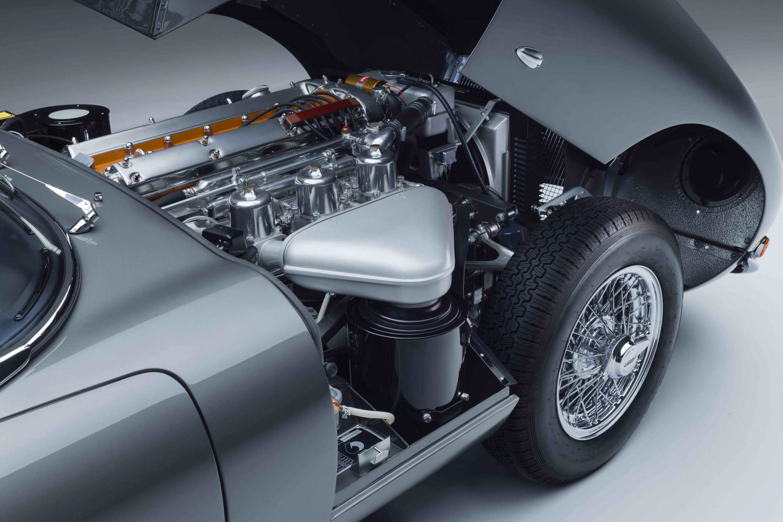 Jaguar E-Type 60th Anniversary Engine