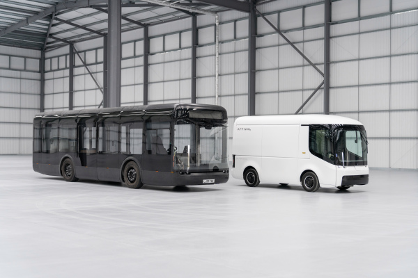 Arrival electric bus and van concepts