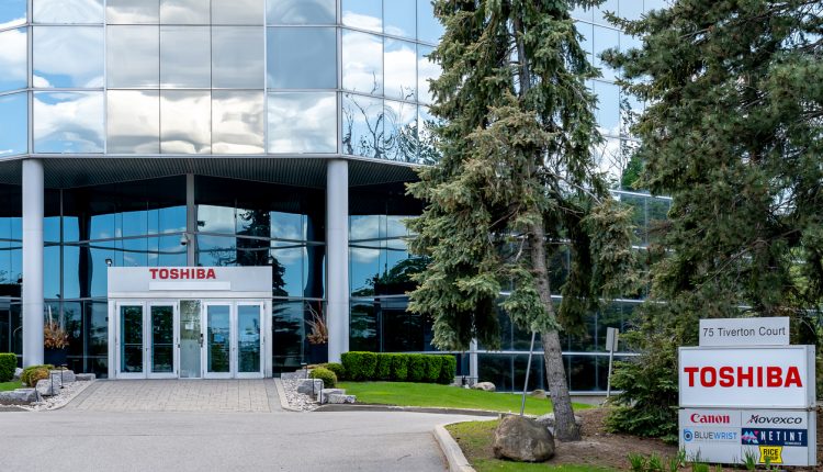Toshiba Canada head office near Markham, Ontario