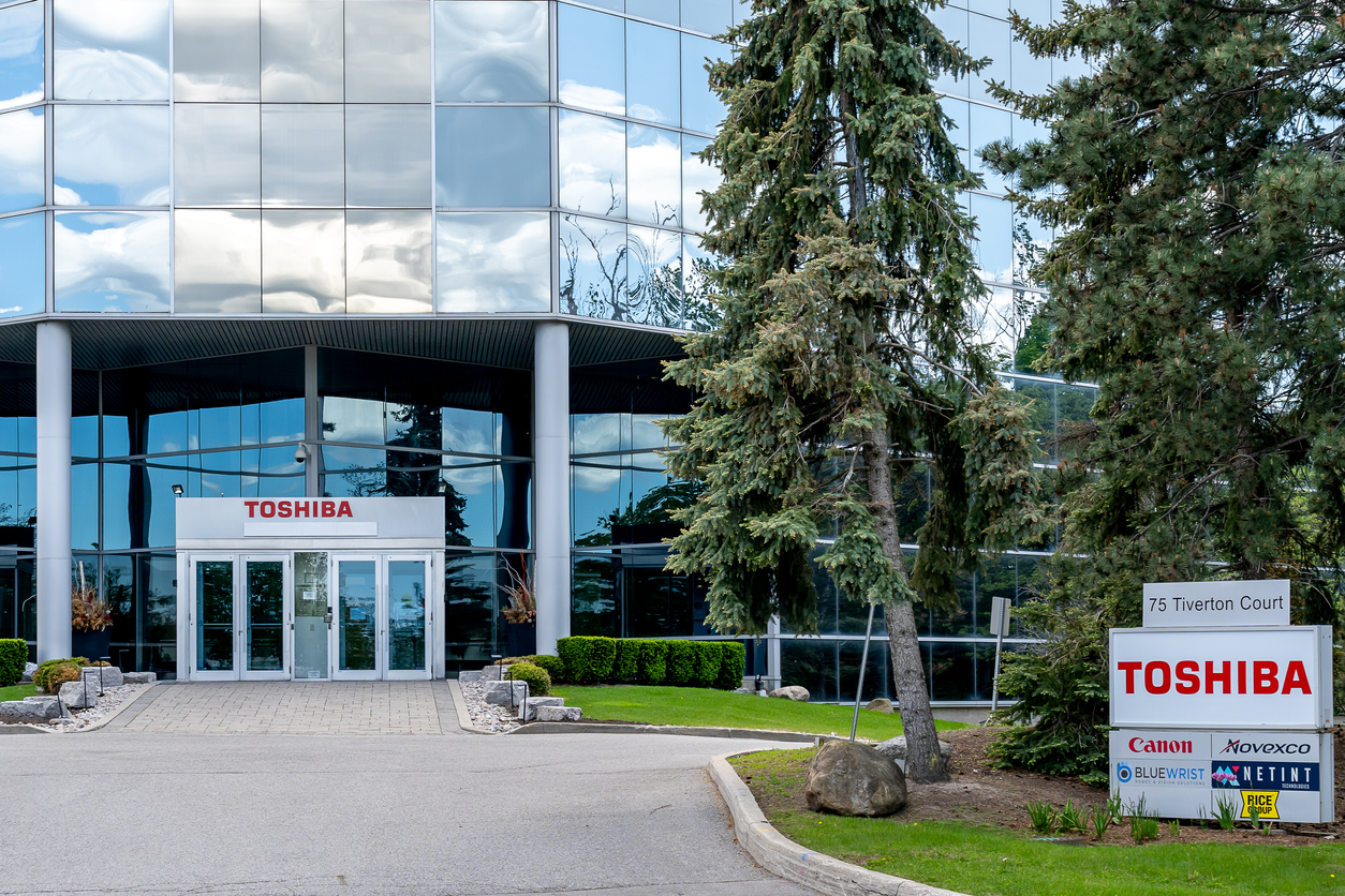 Toshiba Canada head office near Markham, Ontario