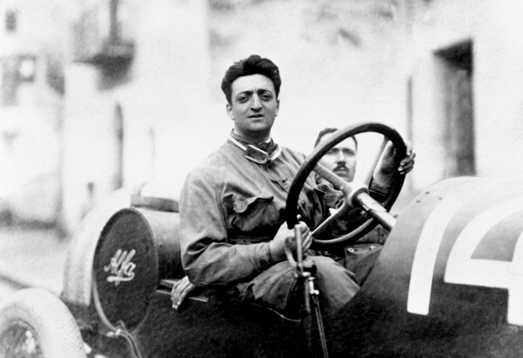 Ferrari founder Enzo Ferrari, 1920.