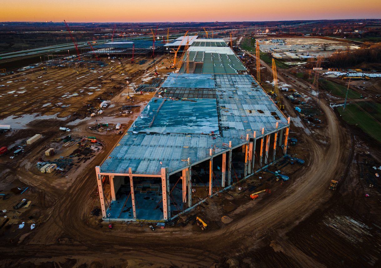 Tesla Gigafactory in Austin Texas