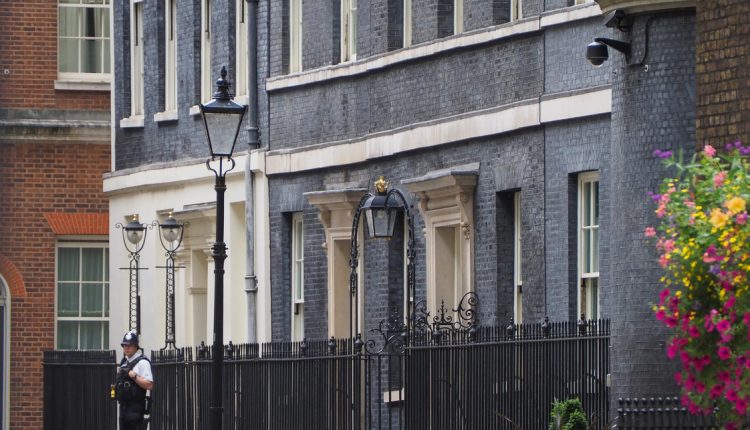 No 10 Downing Street, London, UK.