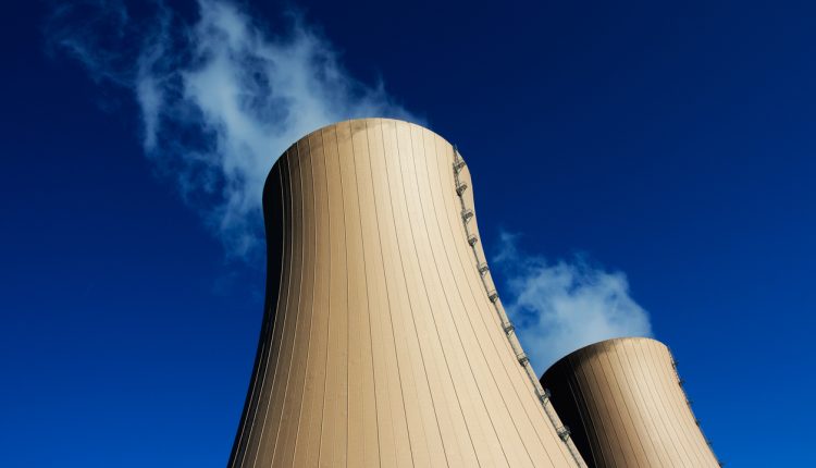 Cooling towers of nuclear power plant
