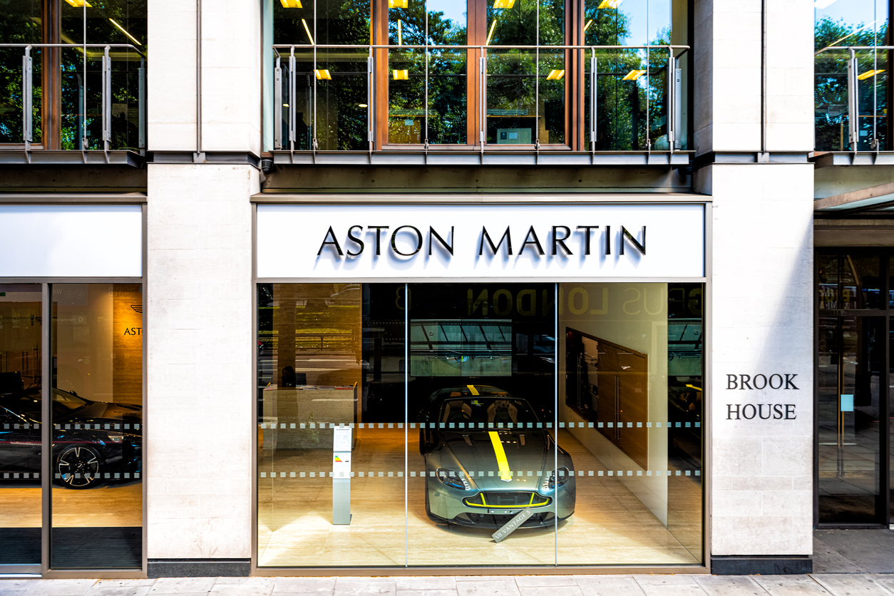Aston Martin, London, UK.