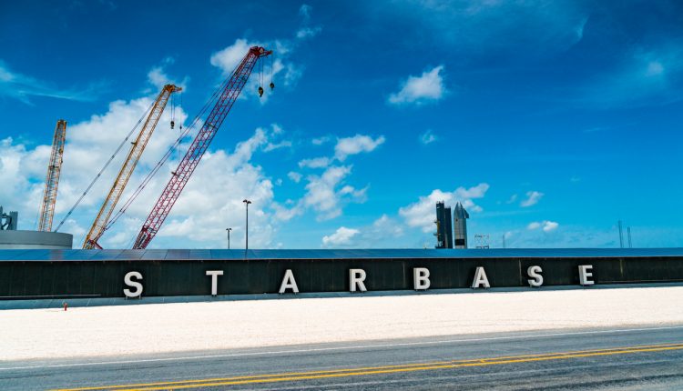 SpaceX Starbase, Texas, USA.