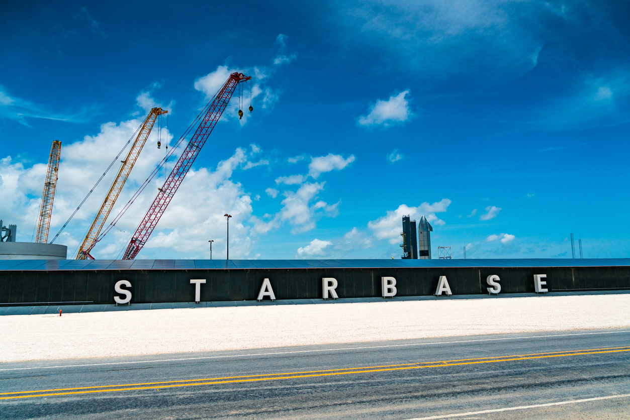 SpaceX Starbase, Texas, USA.
