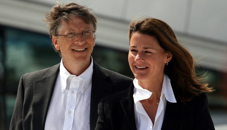 Charitable billionaires Bill Gates and Melinda French Gates