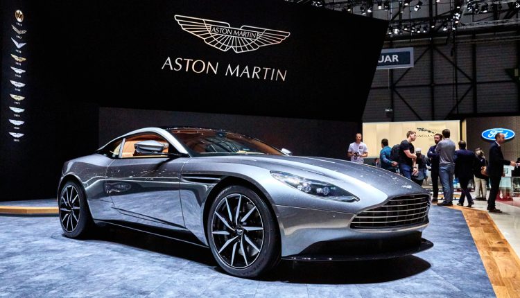 Aston Martin car by logo
