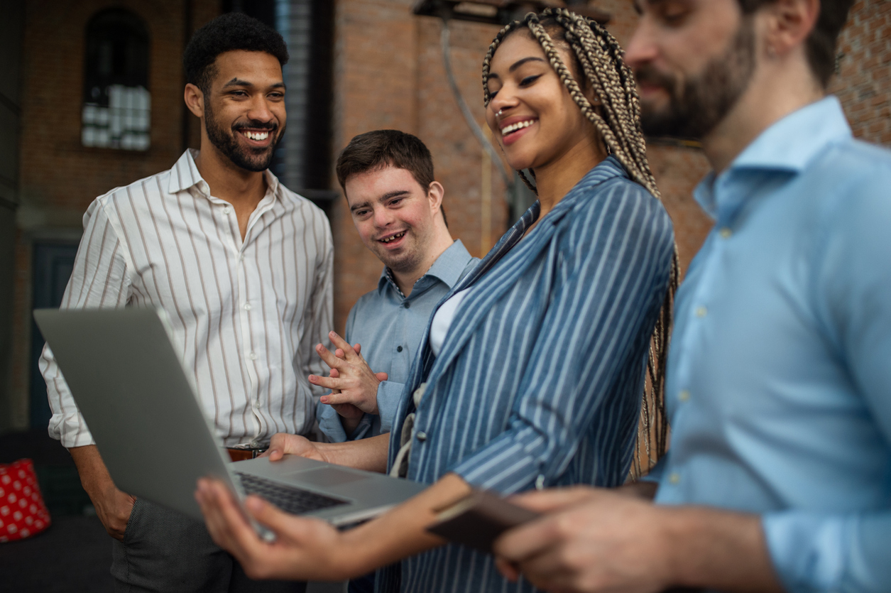 Diverse work team