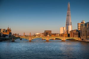 An image of the Thames and the Shard.