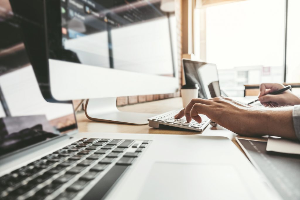 Business leader looking into company's MSP