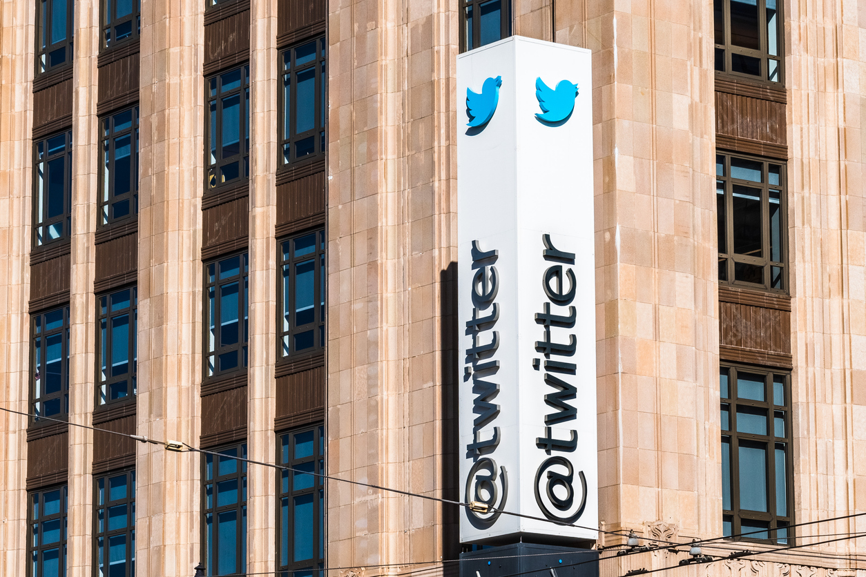 Twitter offices, USA.