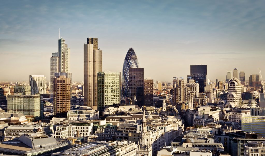 City of London, UK.