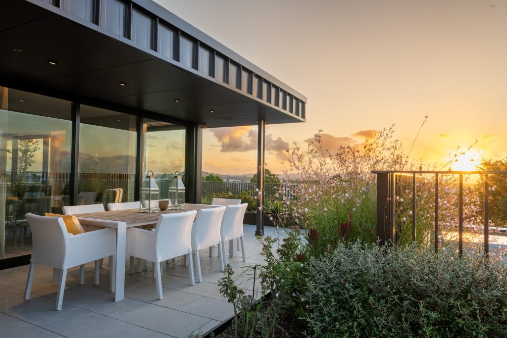 Exterior of apartment in New Zealand