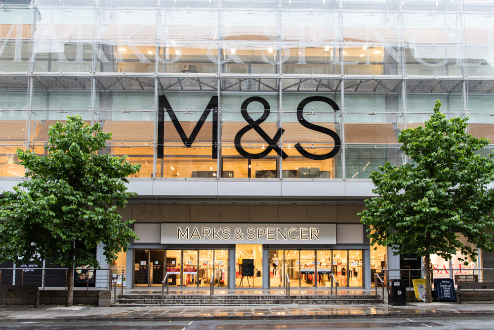manchester,city,centre,,manchester/uk, ,july,6,2019:,marks,&