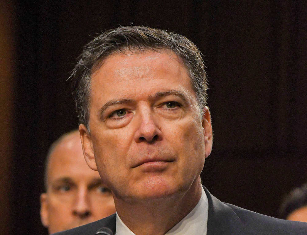 Former, FBI, Director, James, Comey, testifies, in, Front, of, of, the