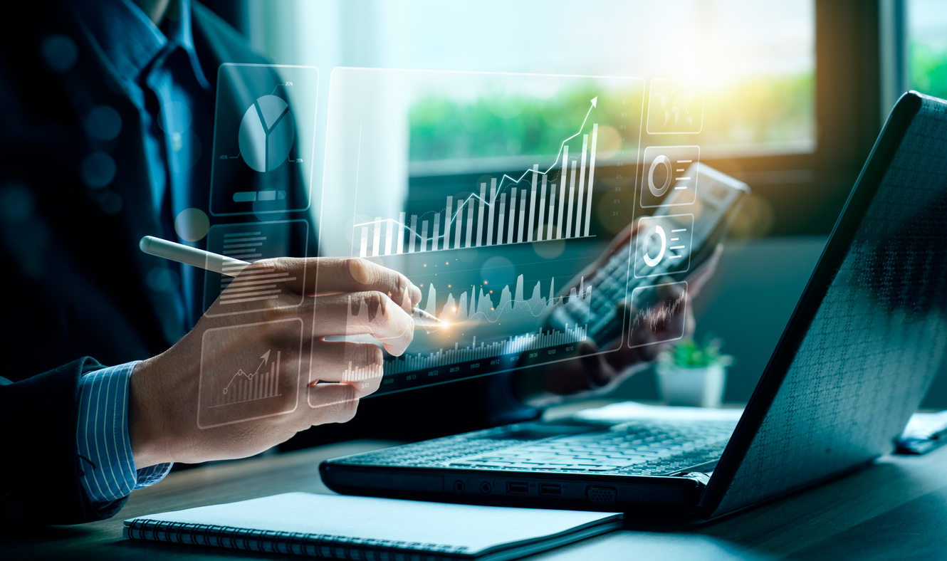 business finance and investment, analyze economic growth charts for informed business finance decisions and financial decision making. stock market report, strategy, data collection, forecasting