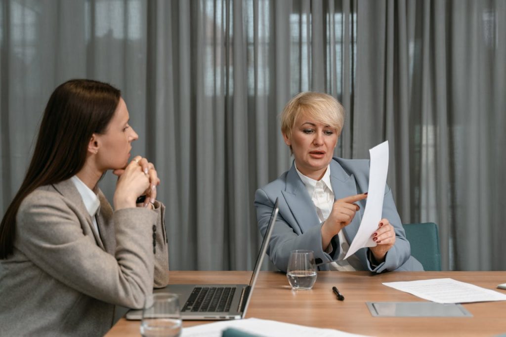 Businesswomen in a Meeting