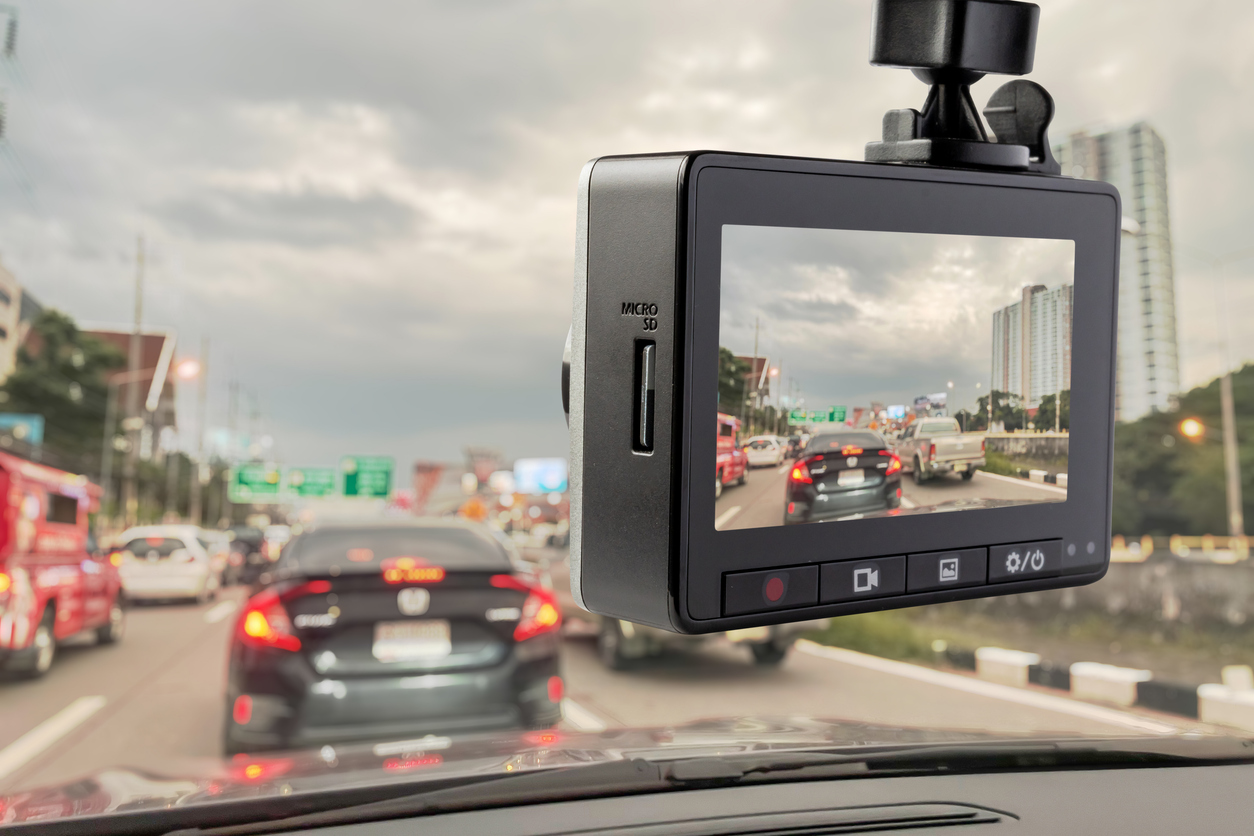 car cctv camera video recorder for driving safety on the road