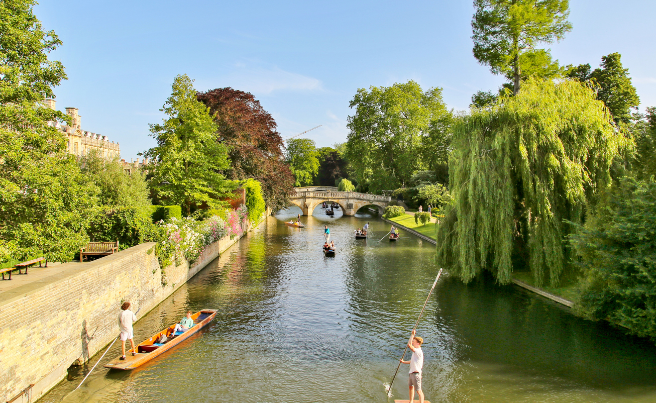 clare college, cambridge university, and clare bridge, cambridge, uk