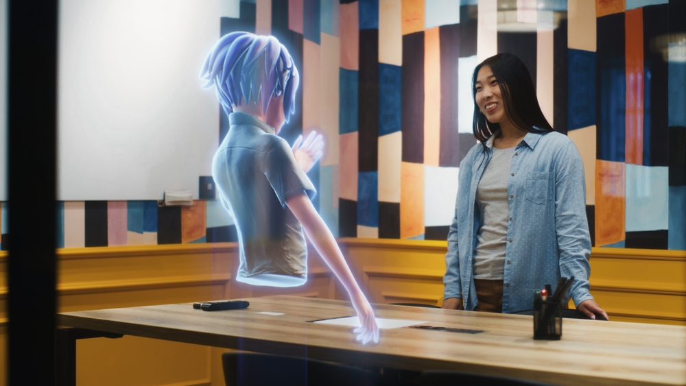 an,avatar,of,a,girl,gives,presentation,to,an,asian