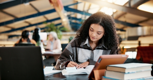 education,,writing,notes,and,girl,in,college,for,knowledge,,assignment