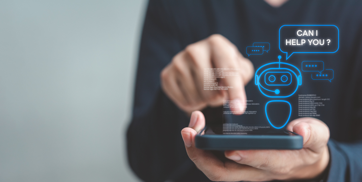 chatbot conversation ai artificial intelligence technology online customer service.digital chatbot, robot application, openai generate. futuristic technology.virtual assistant on internet.