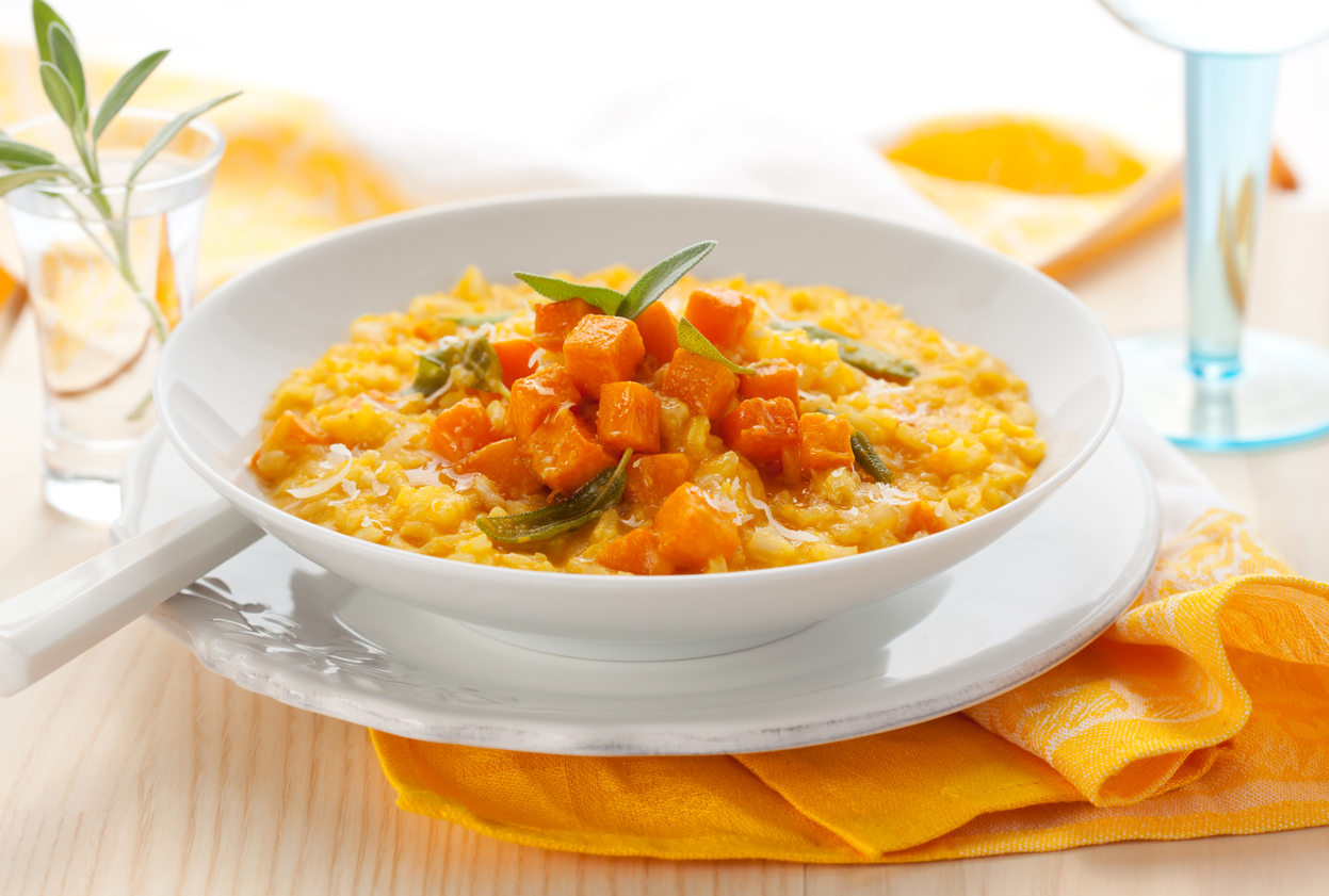 pumpkin risotto