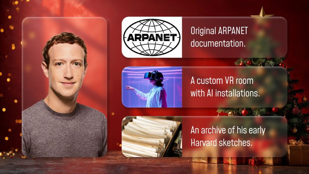 Mark Zuckerberg present ideas