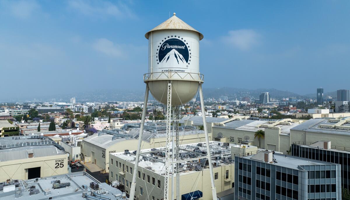 Paramount Global mountain logo representing the company&rsquo;s corporate brand